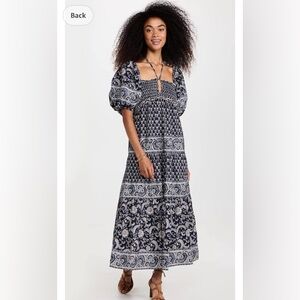Sea New York- puff sleeve dress